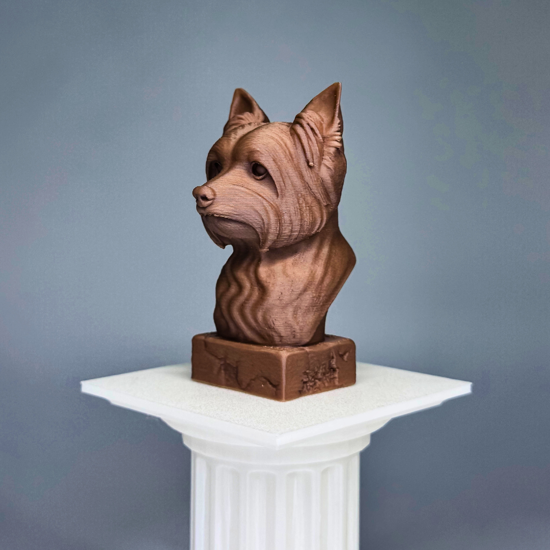 Yorkshire Terrier Bust